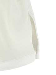 Fabiana Filippi White Cotton Sleeveless Jacket