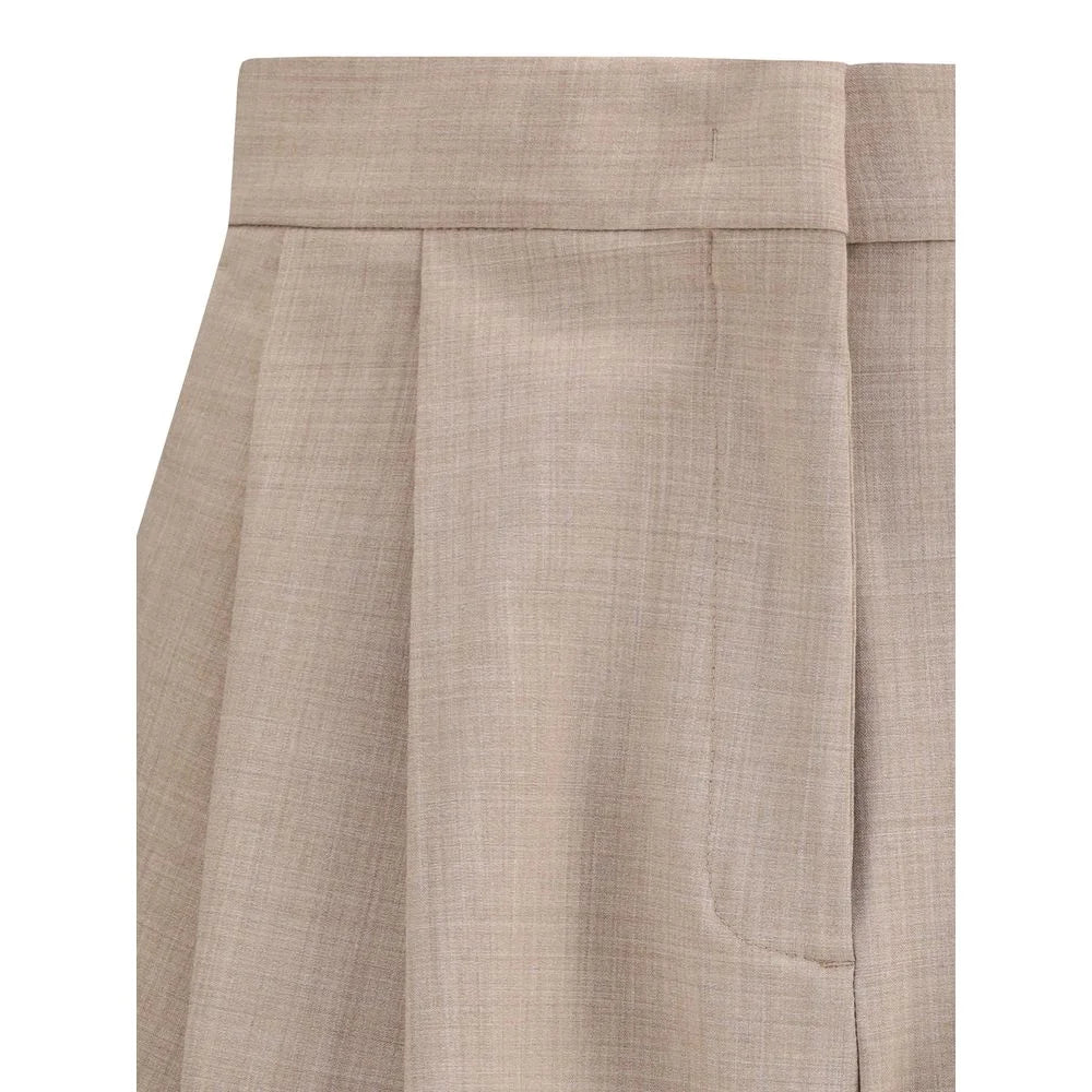 Fabiana Filippi Wool Pantaloni - Trousers