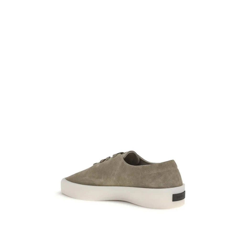 Fear Of God Beige Leather Low Top Sneakers - EU46/US13