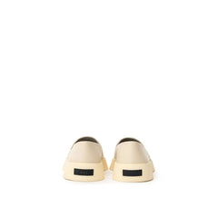 Fear Of God Beige Leather Slip-On Loafer - EU43/US10 - Flats