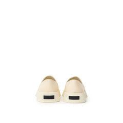 Fear Of God Beige Leather Slip-On Loafer - EU44/US11 - Flats