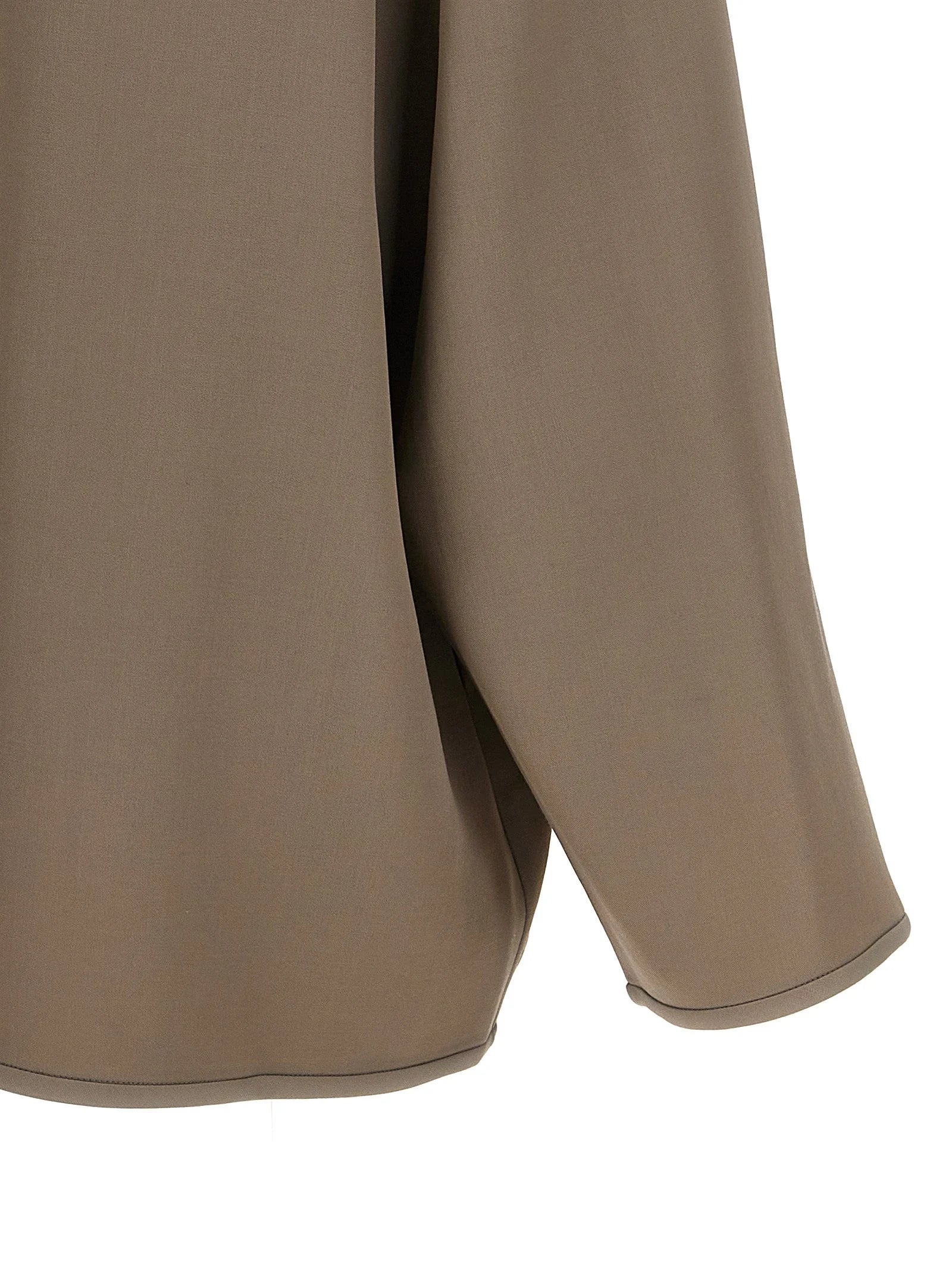 Fear Of God Beige Virgin Wool Full-Length Jacket - M