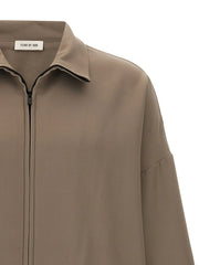 Fear Of God Beige Virgin Wool Full-Length Jacket - M