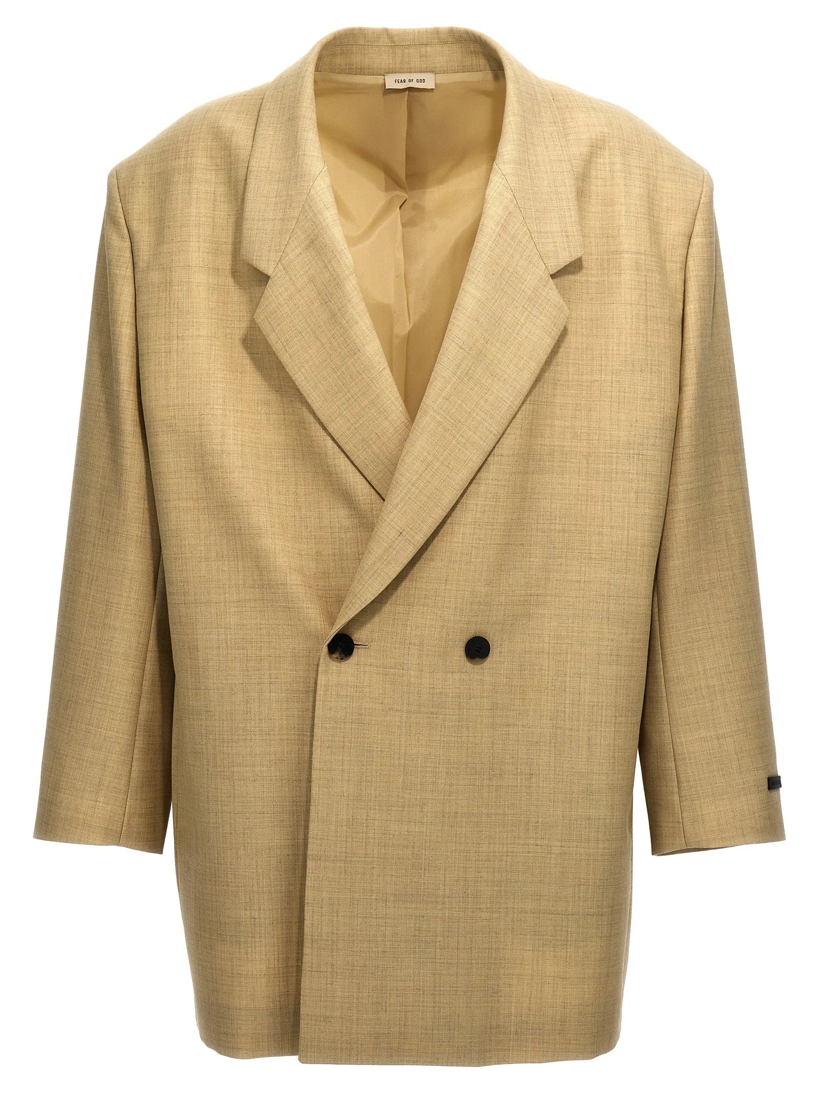 Fear Of God Beige Wool Blazer - IT50 | L