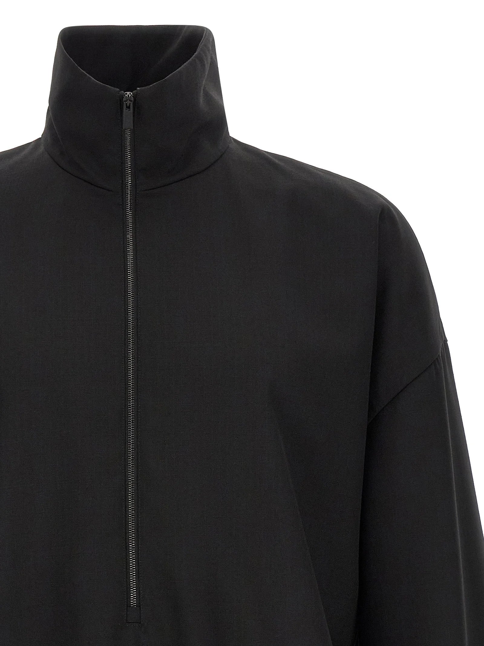 Fear Of God Black Virgin Wool Sweatshirt - M