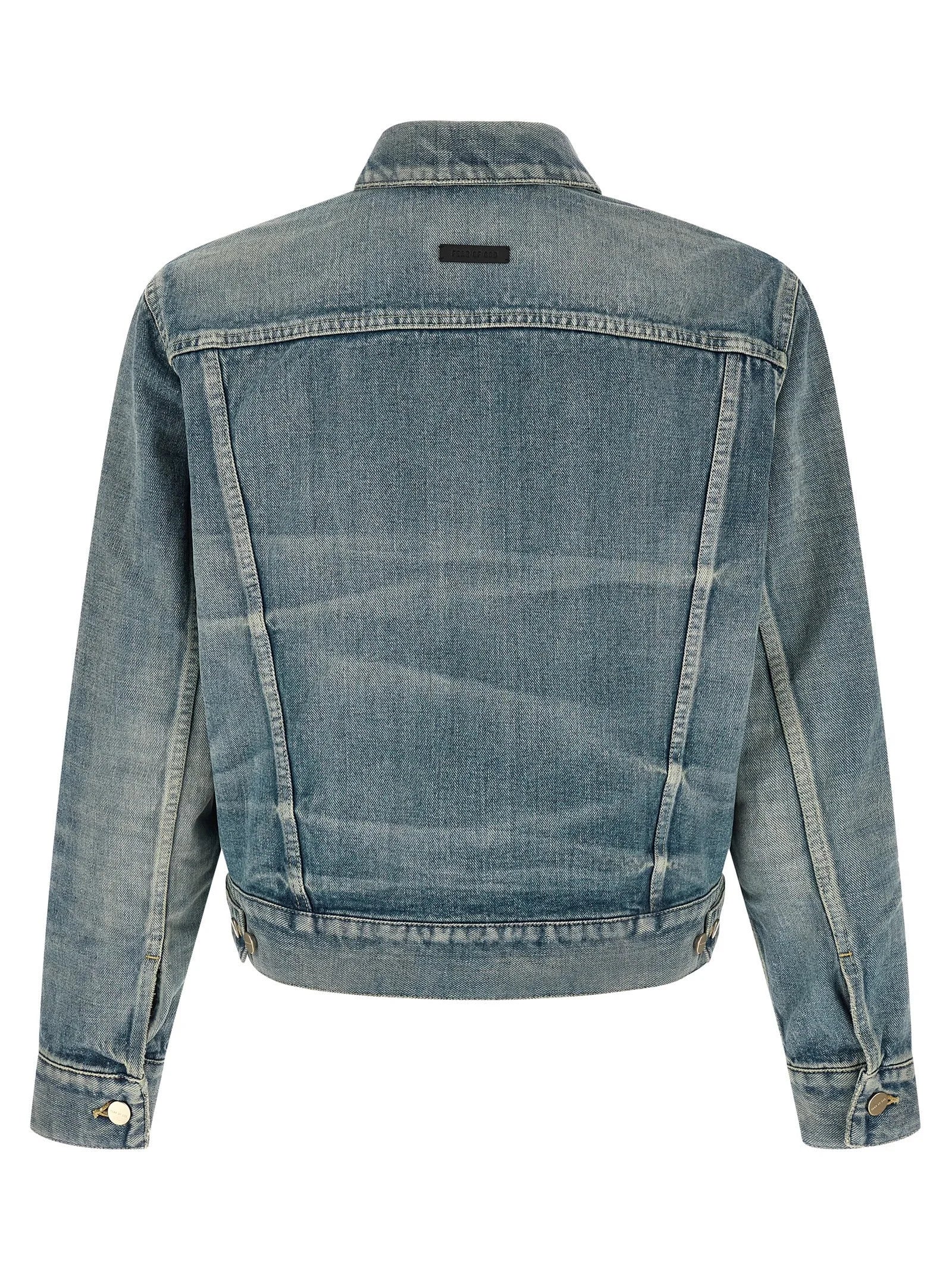 Fear Of God Blue Cotton Denim Jacket - L