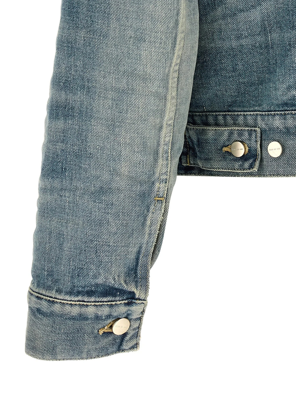 Fear Of God Blue Cotton Denim Jacket - L