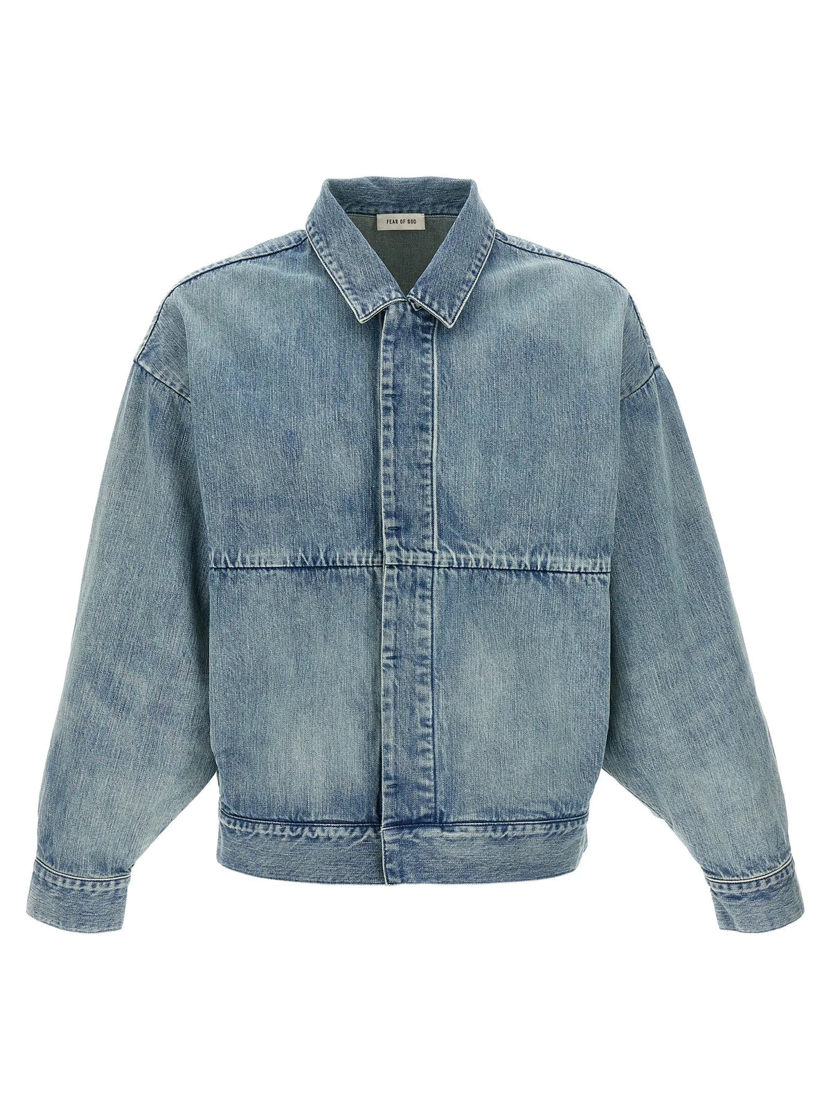 Fear Of God Blue Cotton Denim Jacket - L