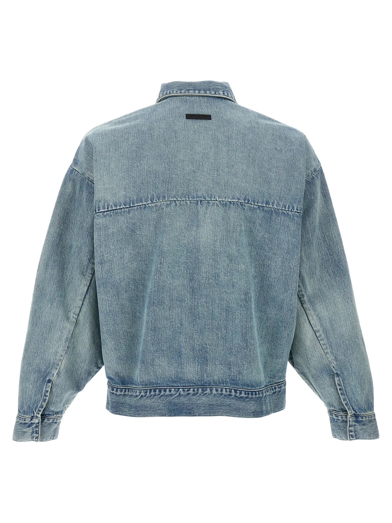 Fear Of God Blue Cotton Denim Jacket - L