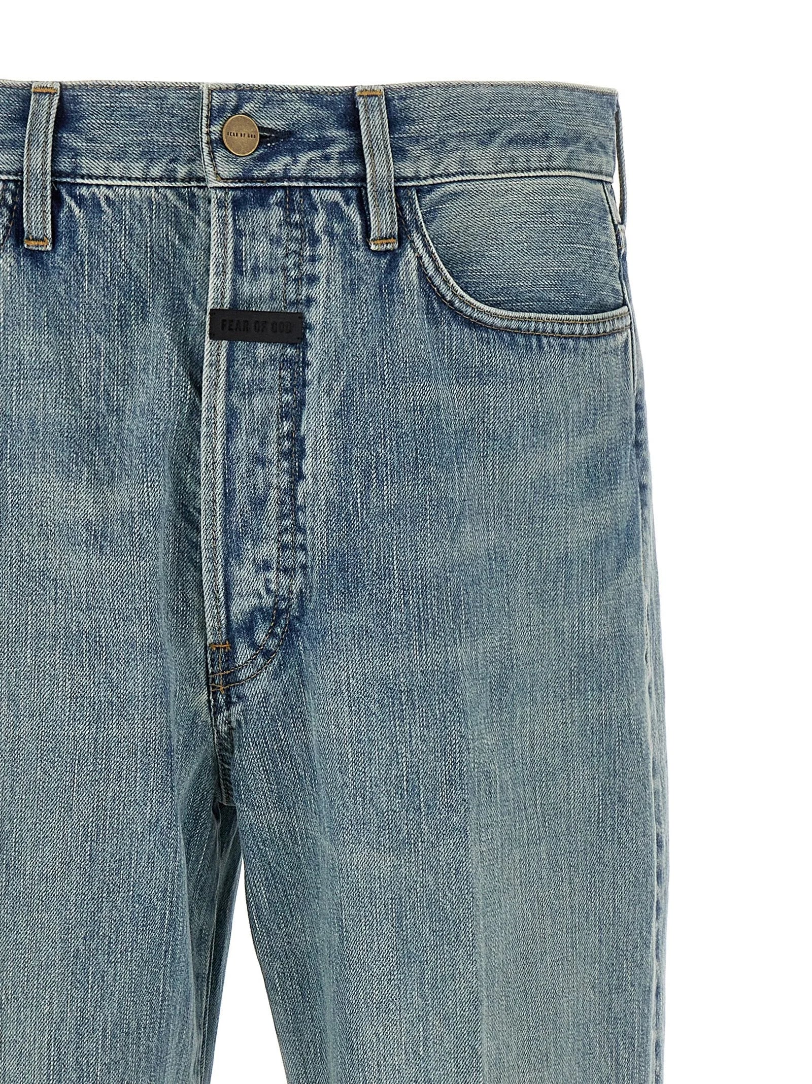 Fear Of God Blue Cotton Jeans Denim - W32