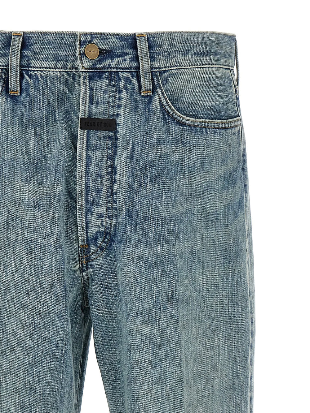Fear Of God Blue Cotton Jeans Denim - W32