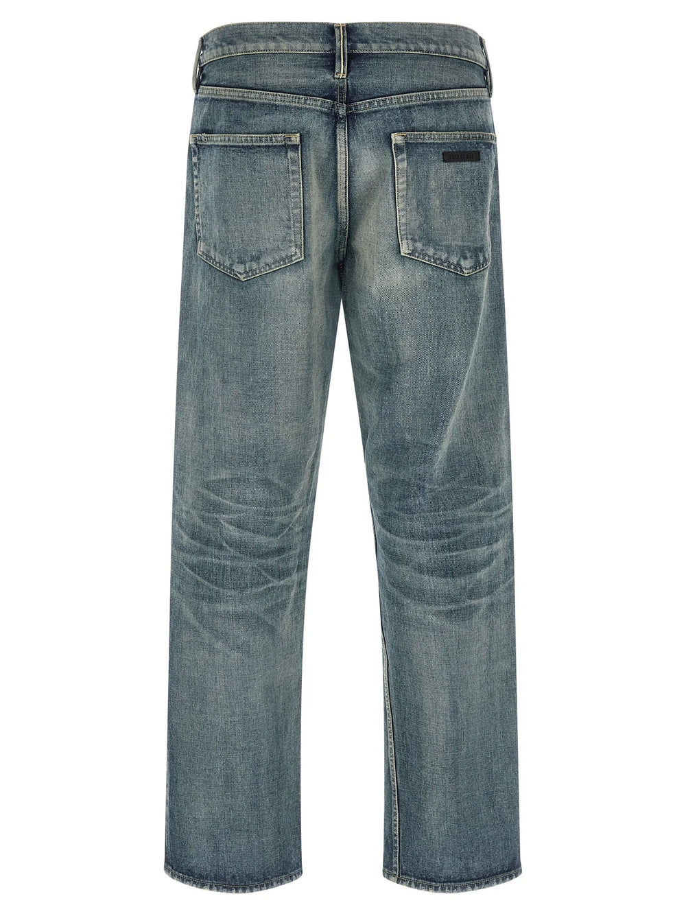 Fear Of God Blue Cotton Straight-Leg Jeans