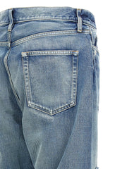 Fear Of God Blue Cotton Straight-Leg Jeans - W32