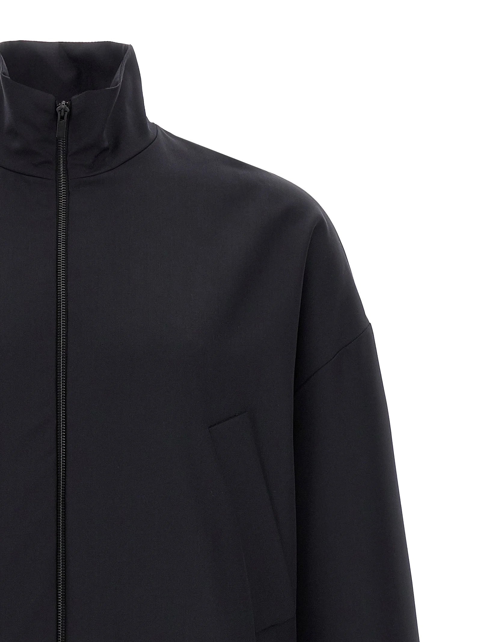 Fear Of God Blue Virgin Wool Full-Length Jacket
