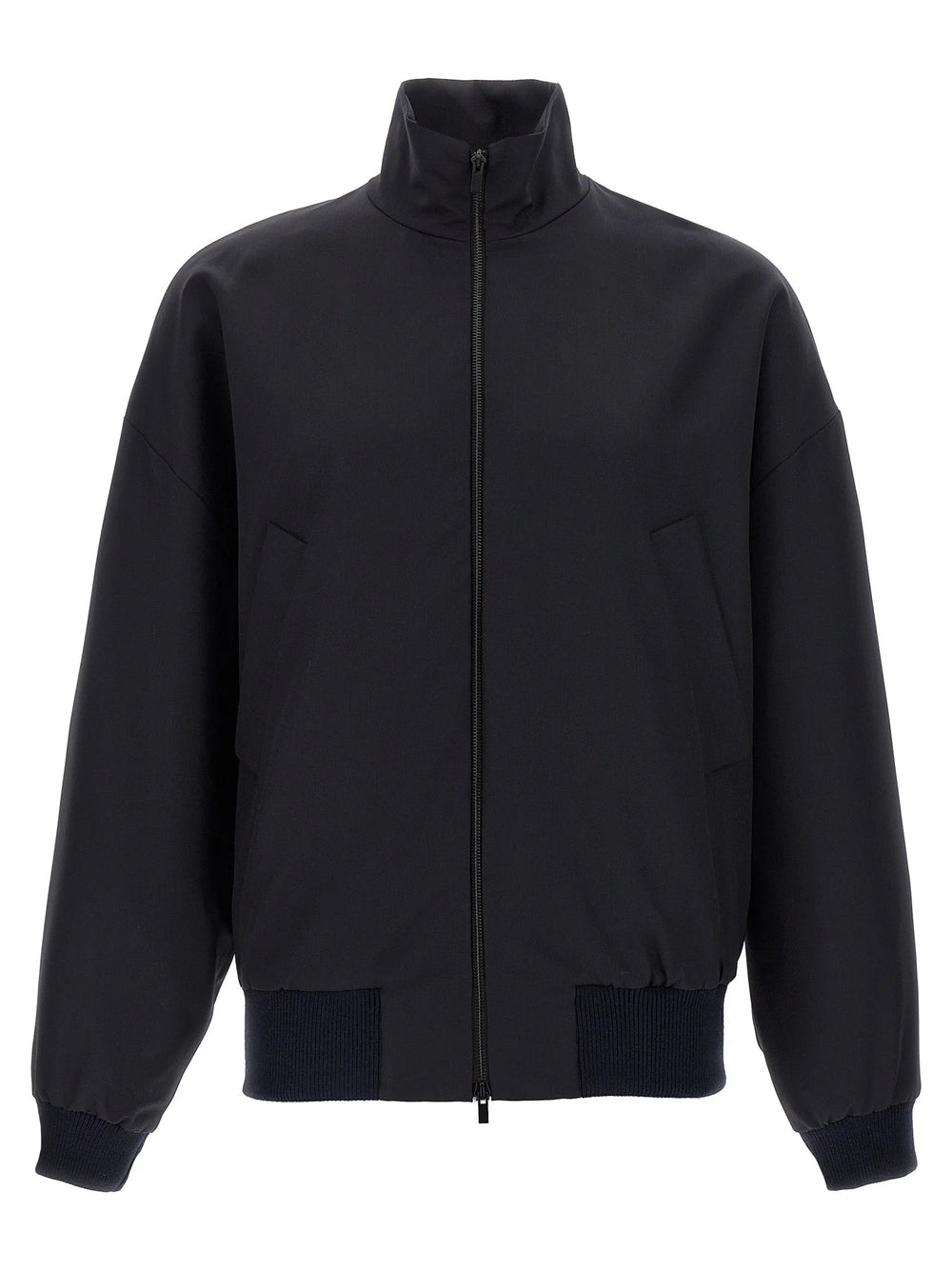 Fear Of God Blue Virgin Wool Full-Length Jacket