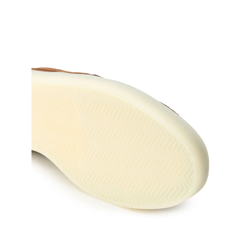 Fear Of God Brown Leather Slip-On Loafer - EU43/US10 - Flats