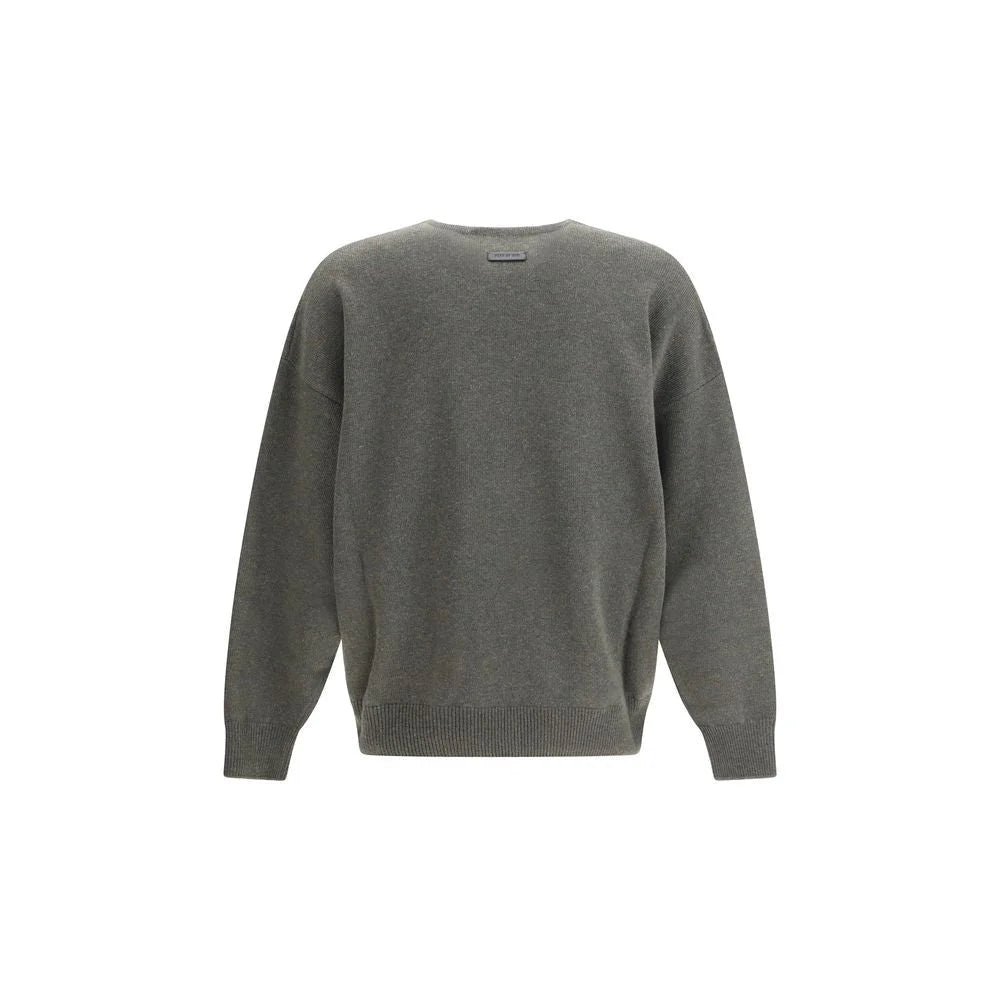 Fear Of God Oversized wool crewneck Sweater - XS