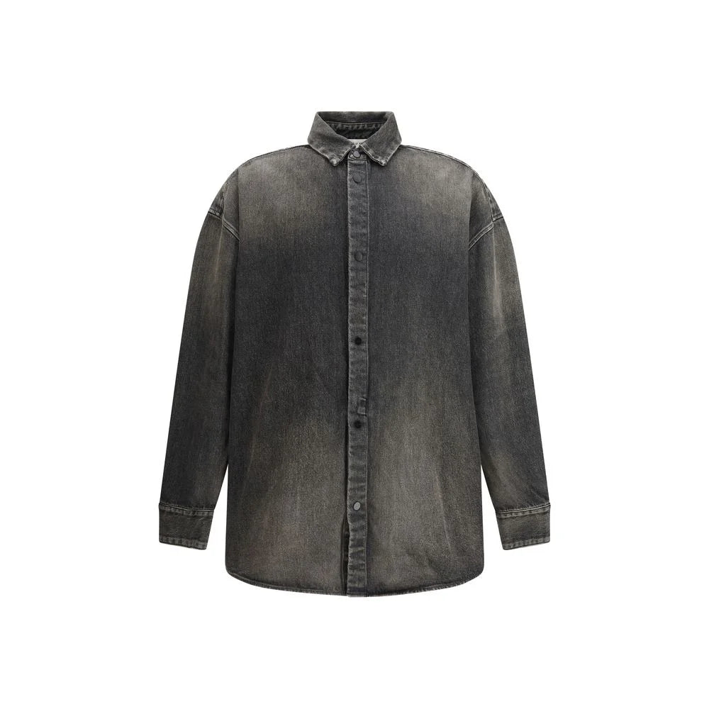 Fear Of God Snap Front Denim Overshirt - S/M - Overshirts
