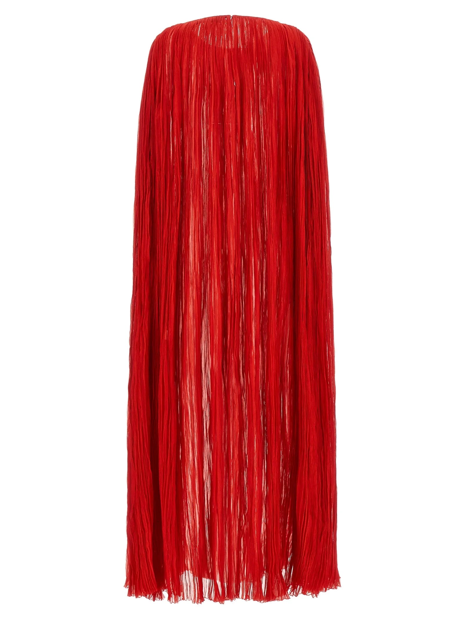 FEDERICA BONIFACI Multicolor Silk Long Dress - One Size