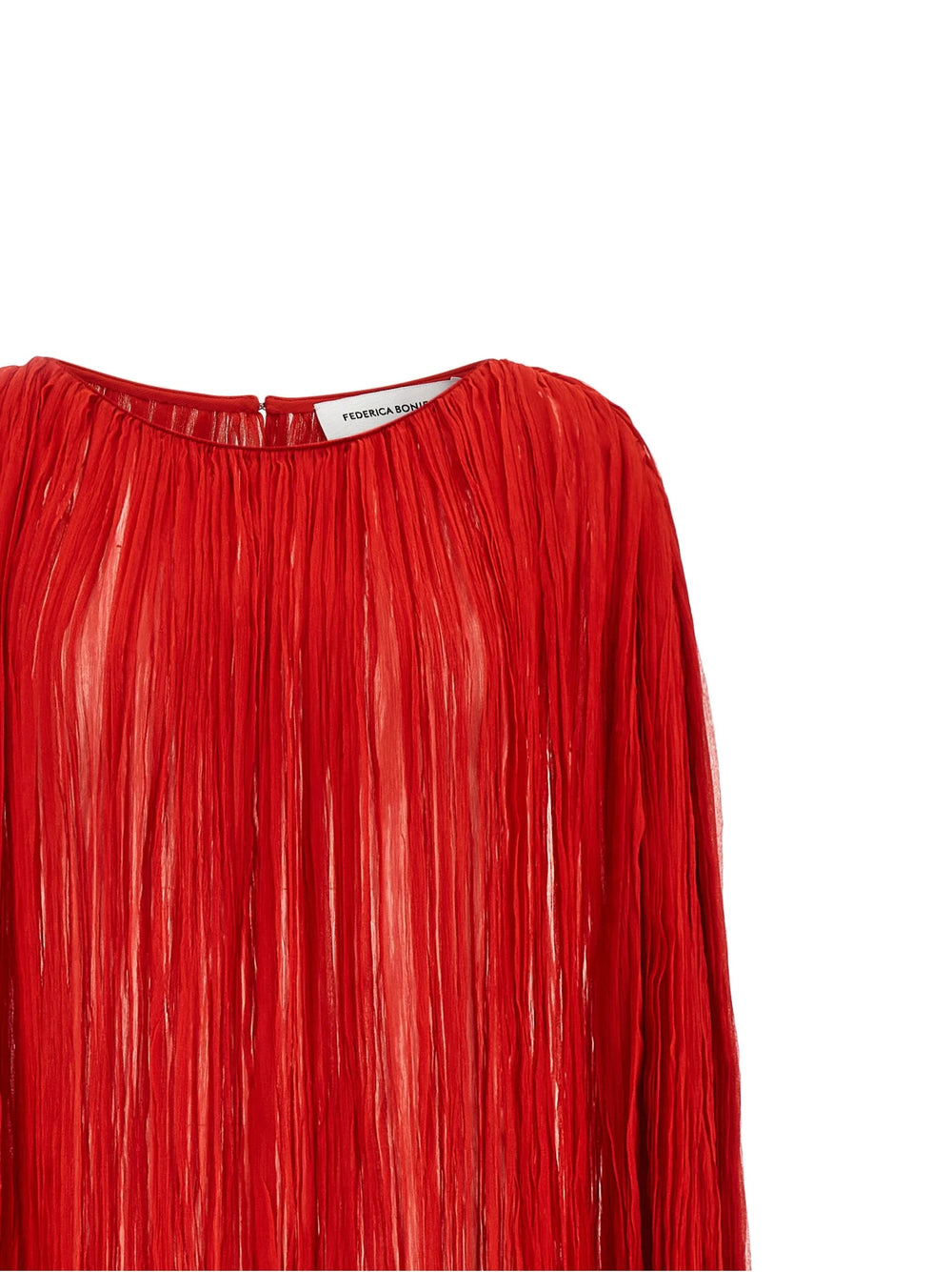 FEDERICA BONIFACI Multicolor Silk Long Dress - One Size