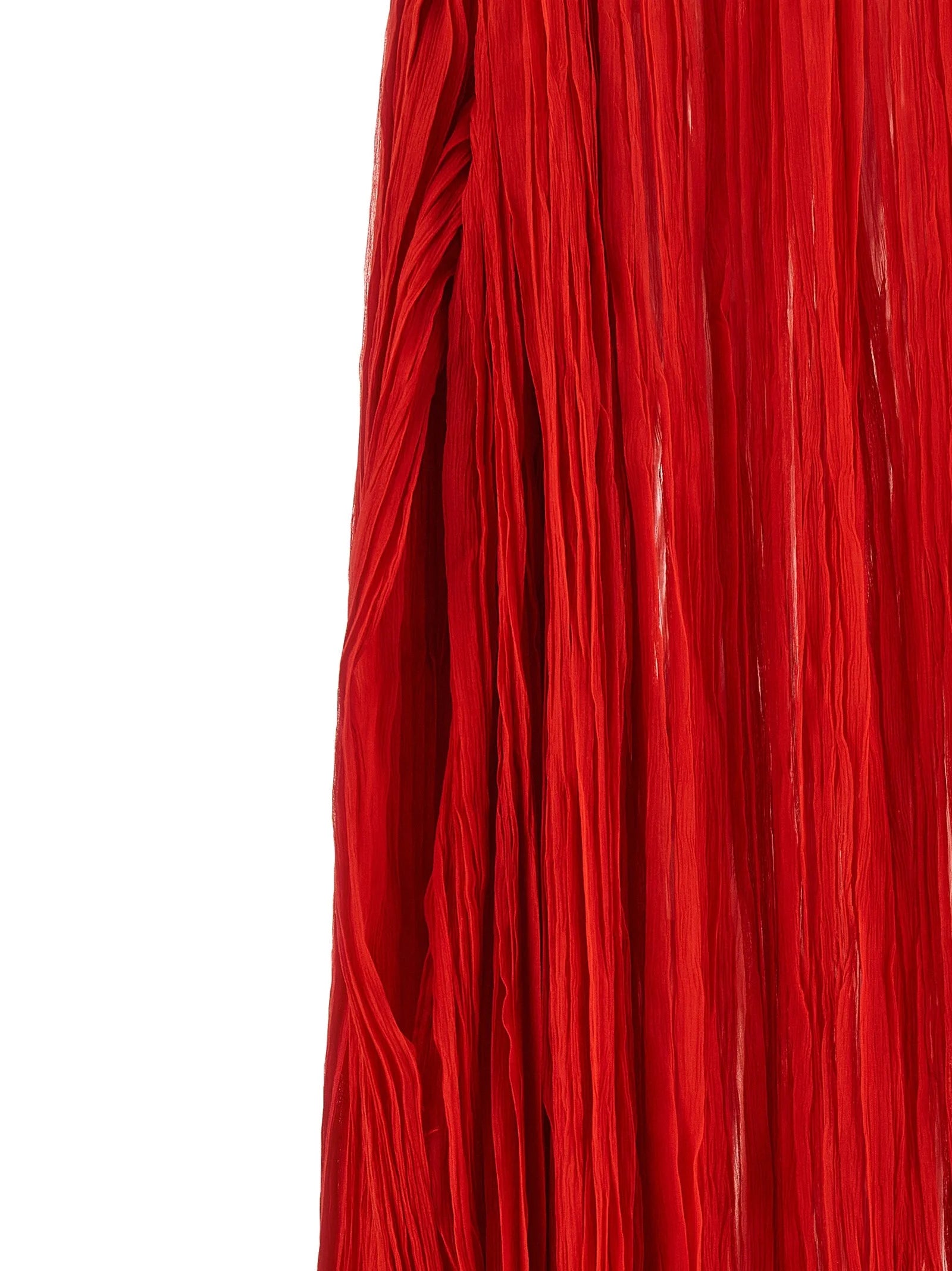 FEDERICA BONIFACI Multicolor Silk Long Dress - One Size