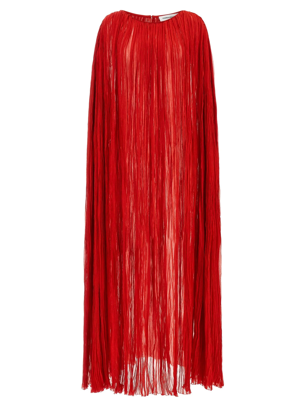 FEDERICA BONIFACI Multicolor Silk Long Dress - One Size