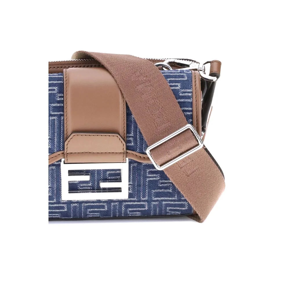 Fendi Baguette denim Shoulder Bag - Shoulder Bags