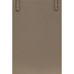 Fendi Beige Calf Leather Bos Taurus Shoulder Bag
