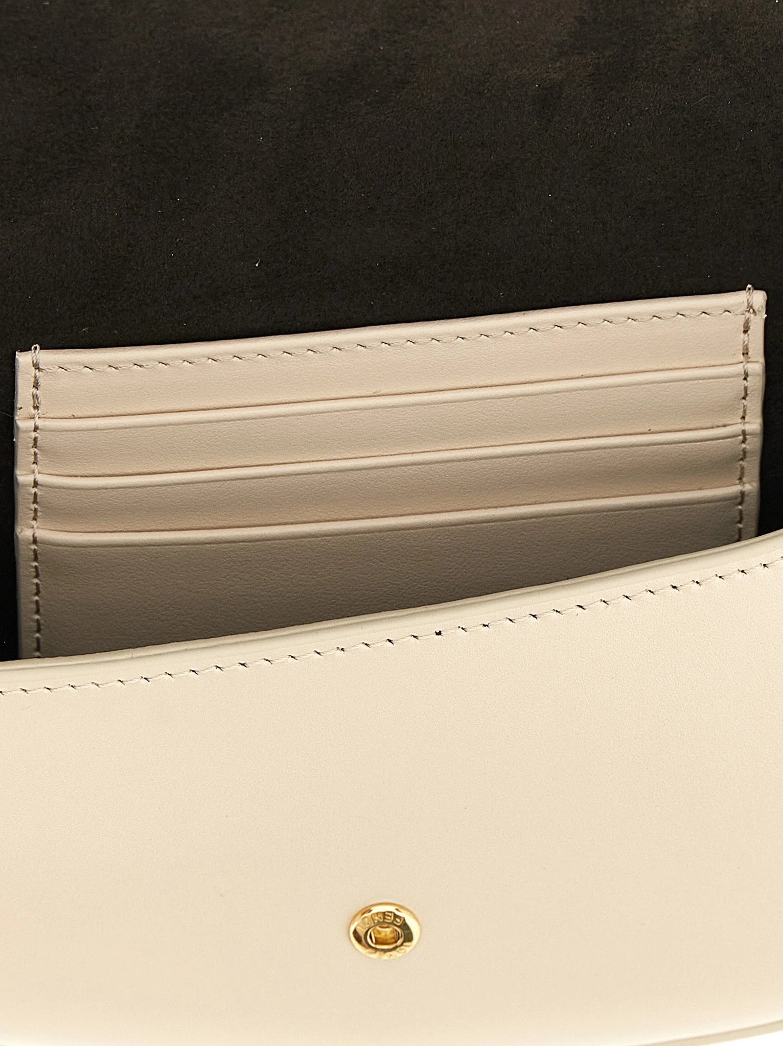 Fendi Beige Calfskin Cardholder