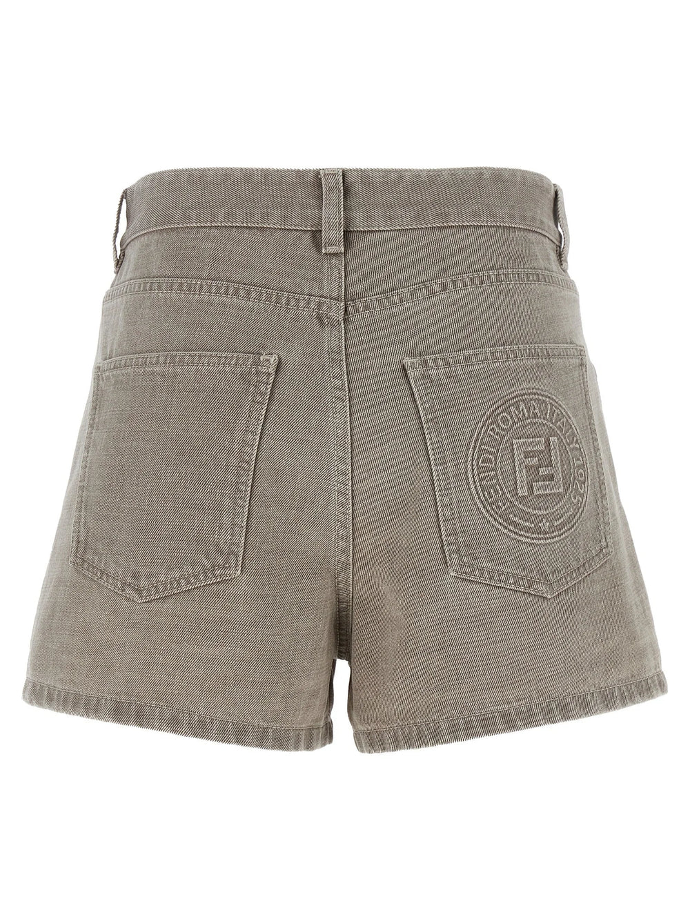 Fendi Beige Cotton Bermuda Shorts - IT40