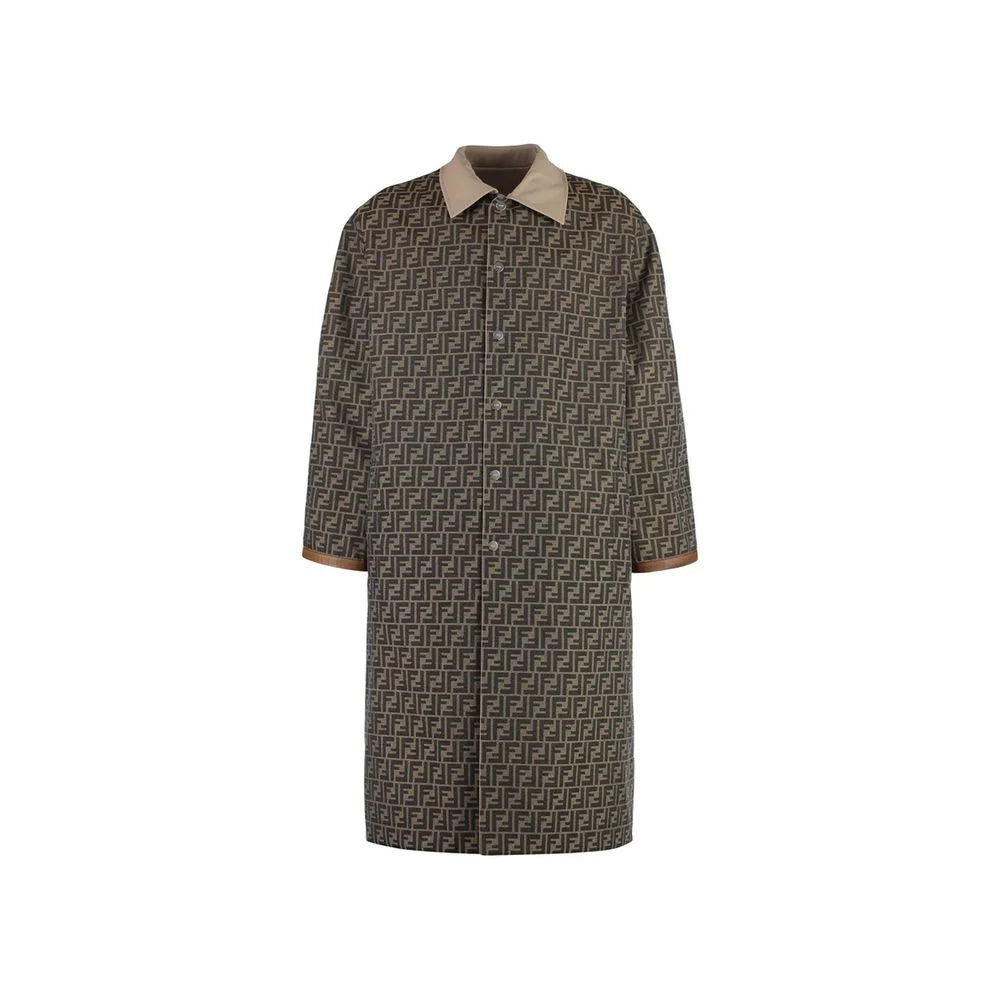 Fendi Beige Cotton Coat