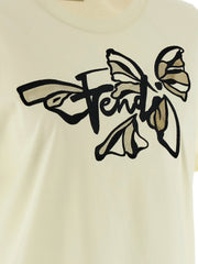 Fendi Beige Cotton T-Shirt - XS