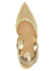 Fendi Beige Polyamide High Heel Pumps - EU38/US8
