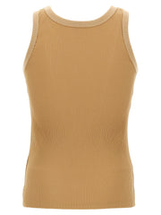 Fendi Beige Polyamide Tank Tops