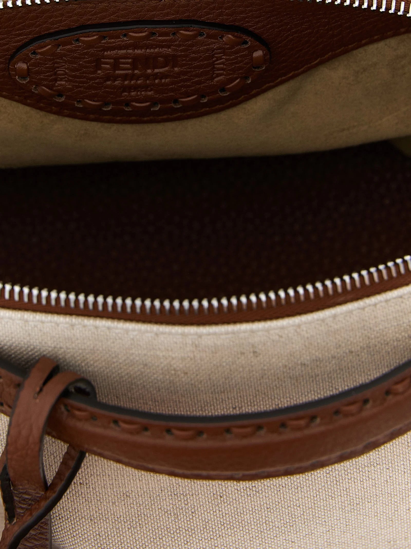 Fendi Beige Polyethylene Handbag