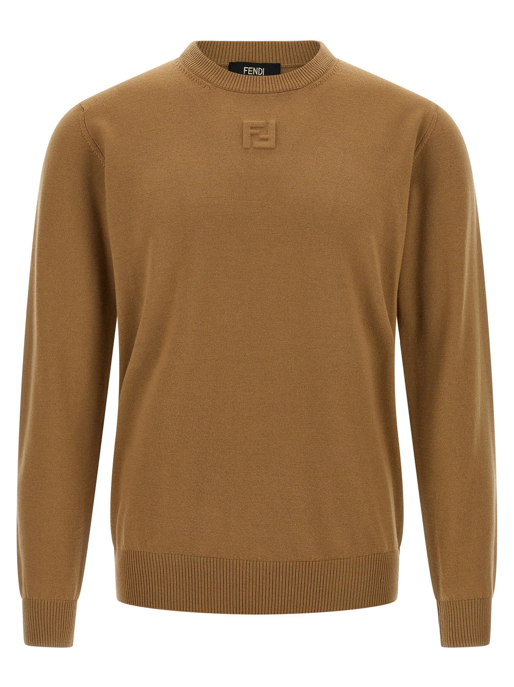 Fendi Beige Virgin Wool Cardigan - IT50 | L