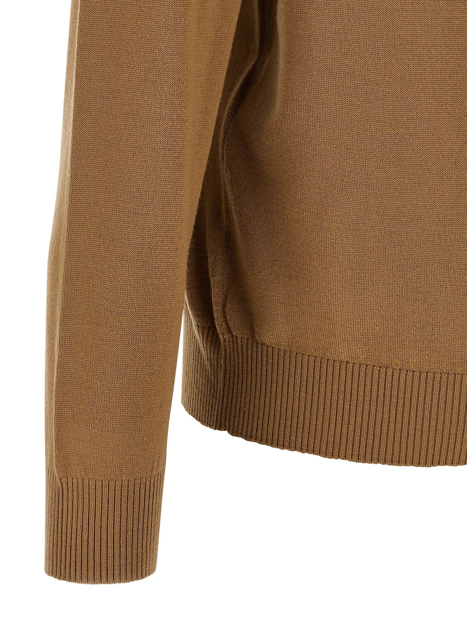 Fendi Beige Virgin Wool Cardigan - IT50 | L