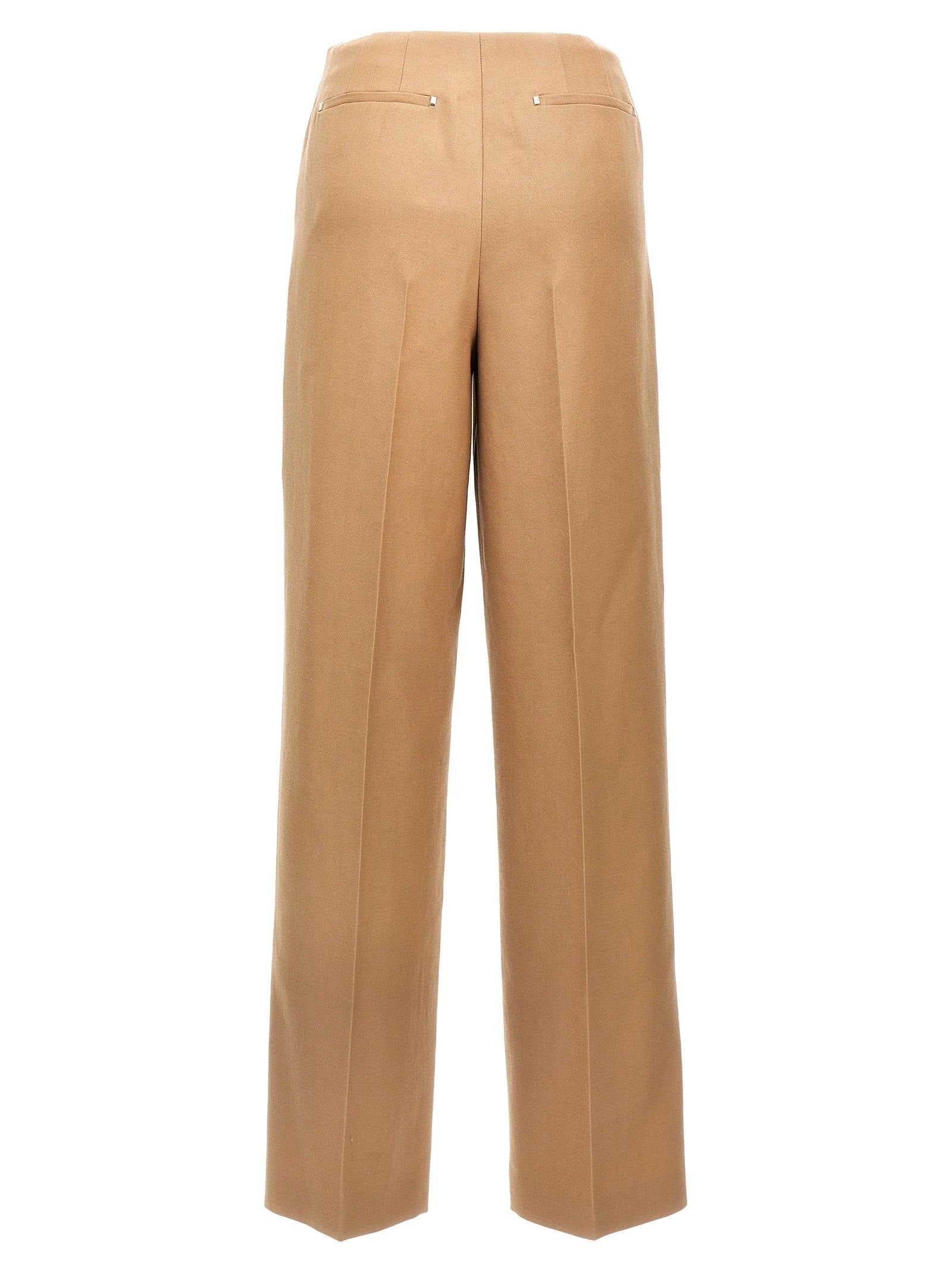 Fendi Beige Wool Dress Pants - IT38
