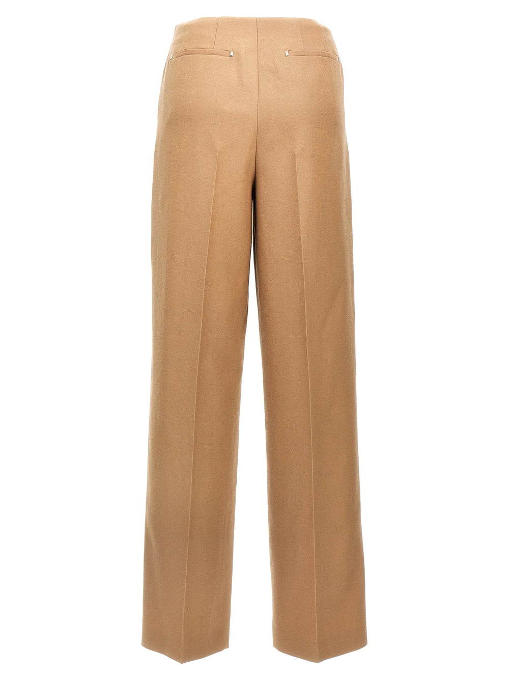 Fendi Beige Wool Dress Pants - IT38