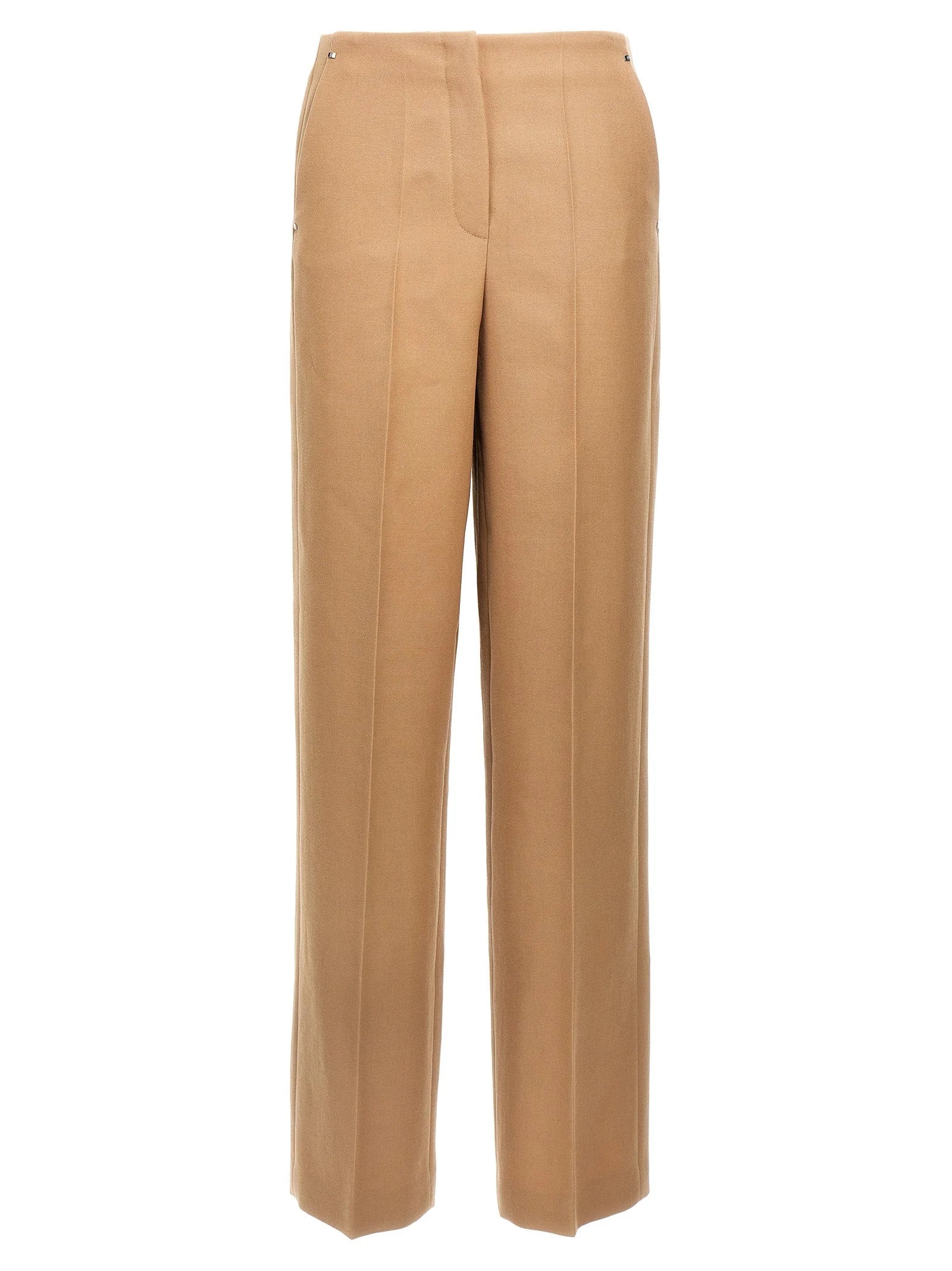 Fendi Beige Wool Dress Pants - IT38