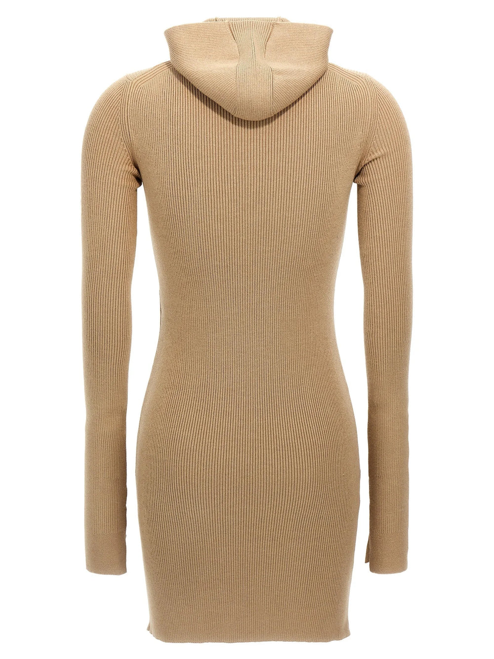 Fendi Beige Wool Short Dress - IT42