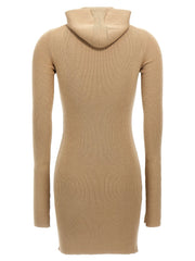 Fendi Beige Wool Short Dress - IT42