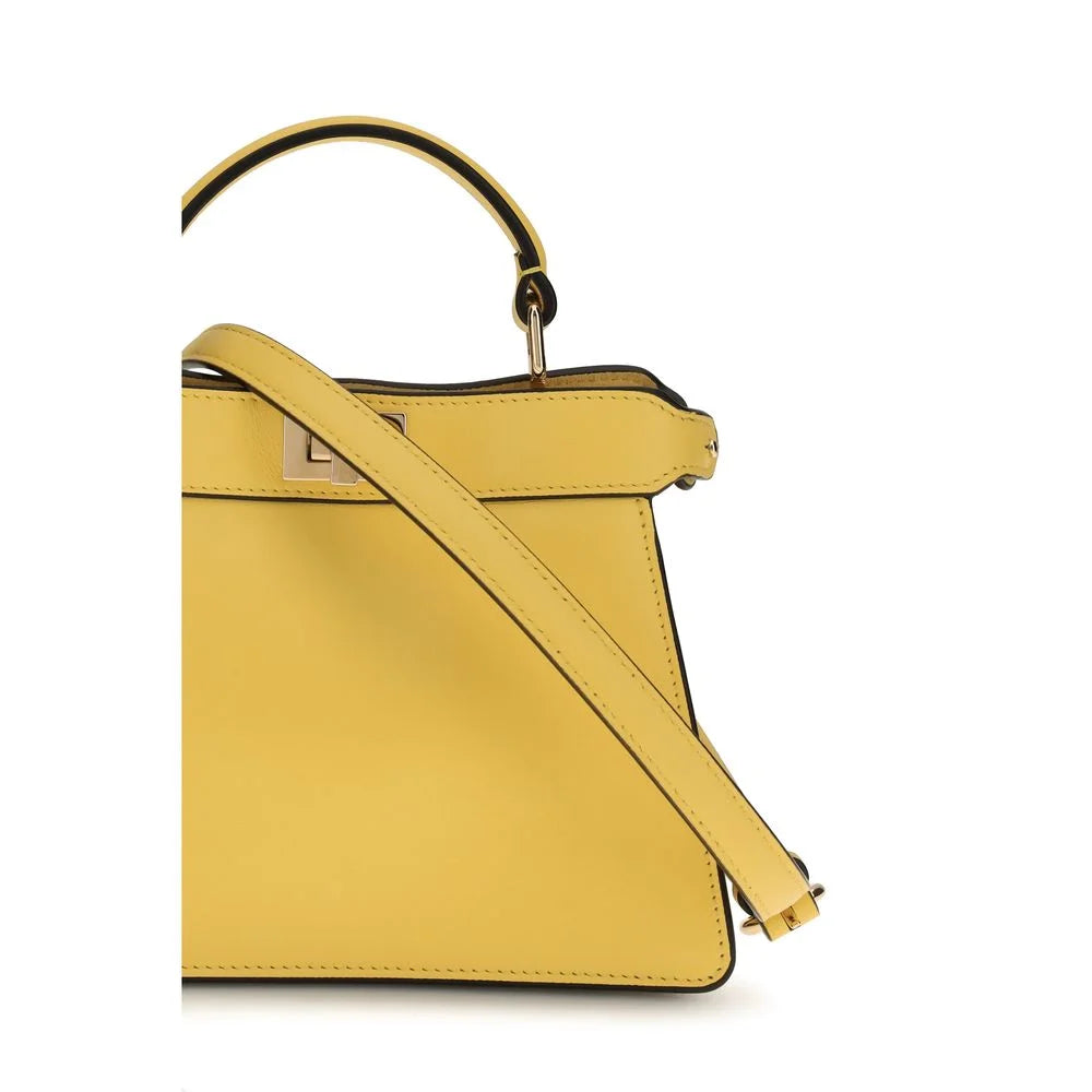 Fendi Bicolor Calf Leather Bos Taurus Handbag