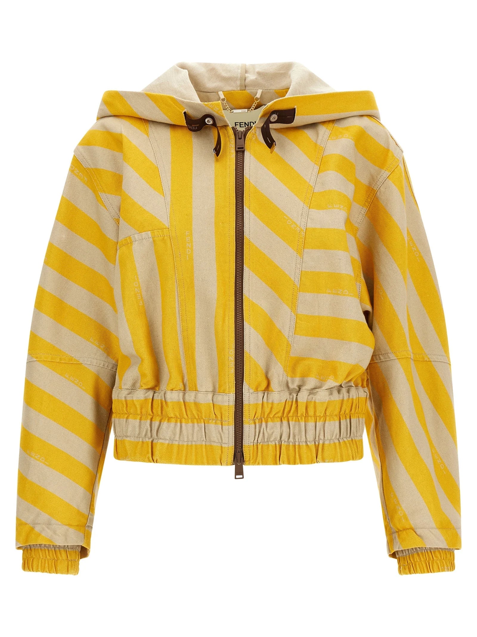 Fendi Bicolor Cotton Jacket