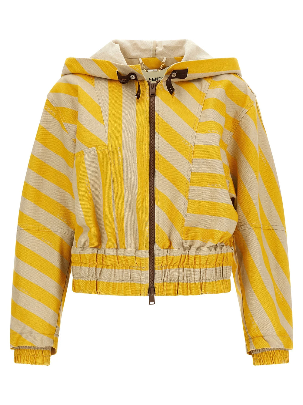 Fendi Bicolor Cotton Jacket