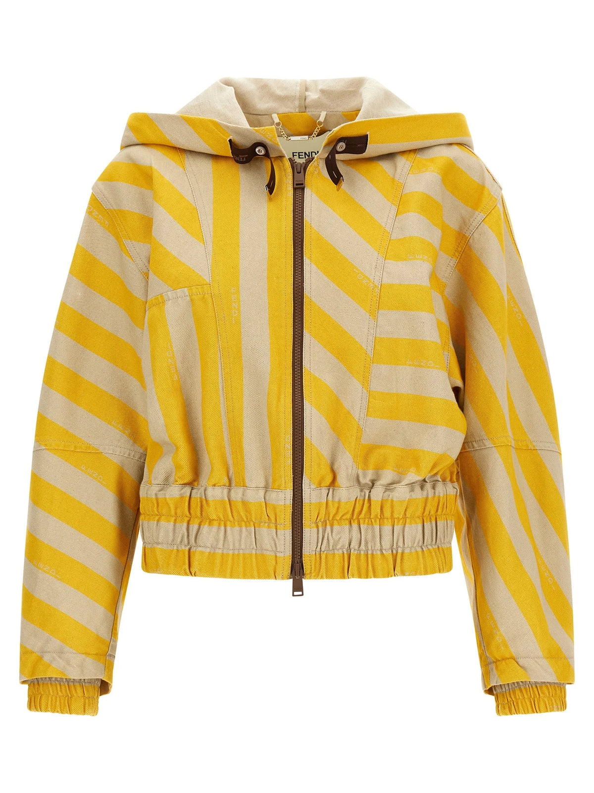 Fendi Bicolor Cotton Jacket