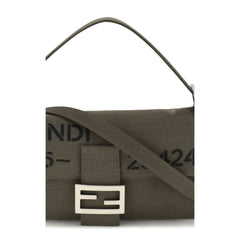 Fendi Bicolor Polyester Shoulder Bag