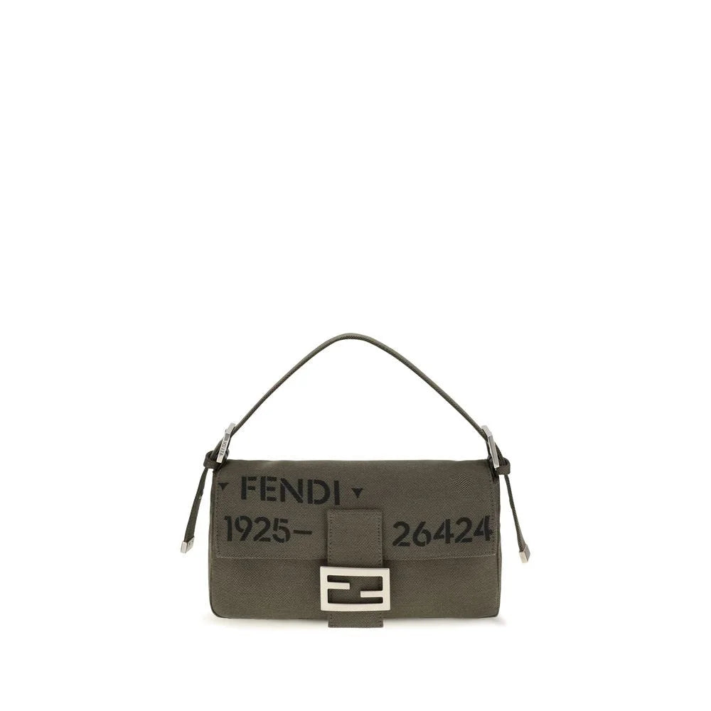 Fendi Bicolor Polyester Shoulder Bag