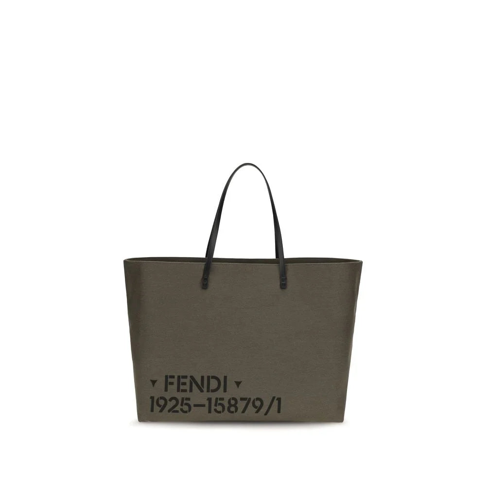 Fendi Bicolor Polyester Shoulder Bag