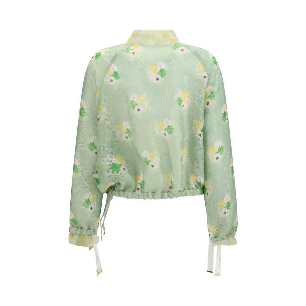 Fendi Bicolor Silk Bomber - IT40 | M